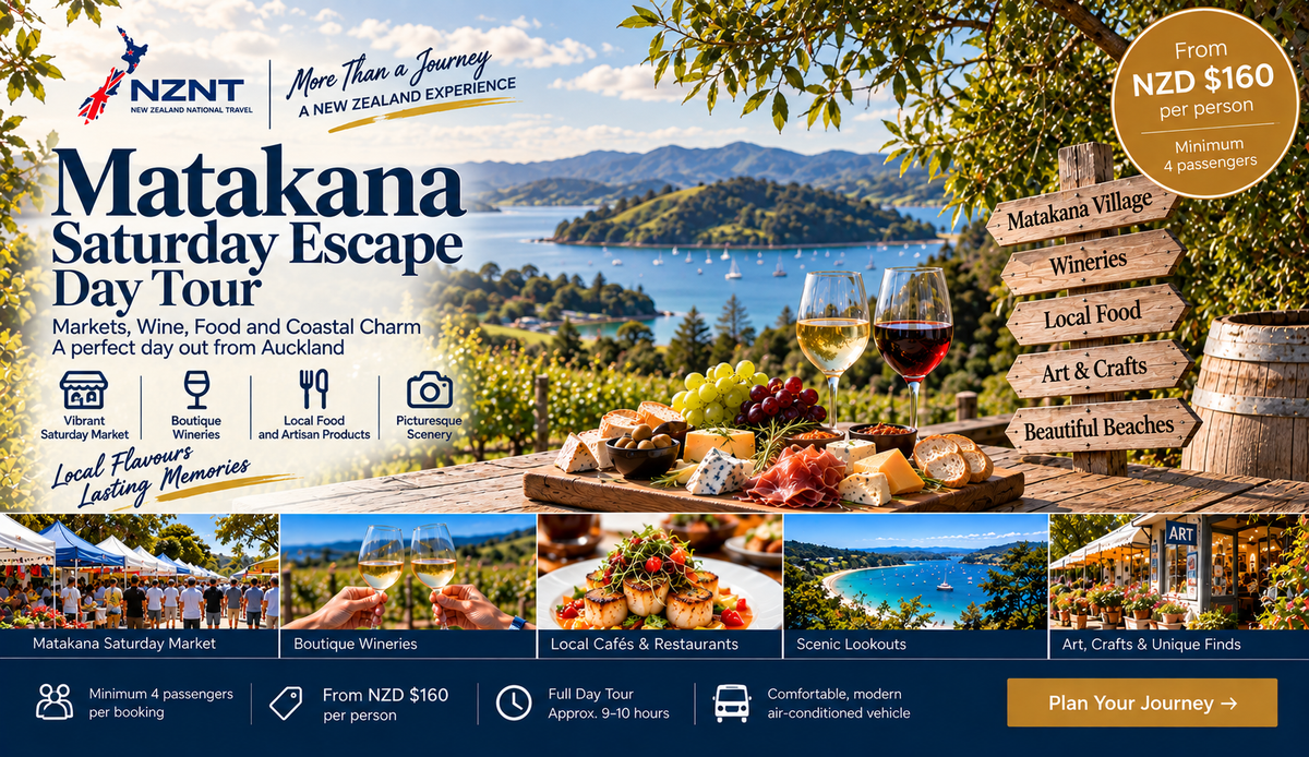 Matakana Saturday Escape Day Tour